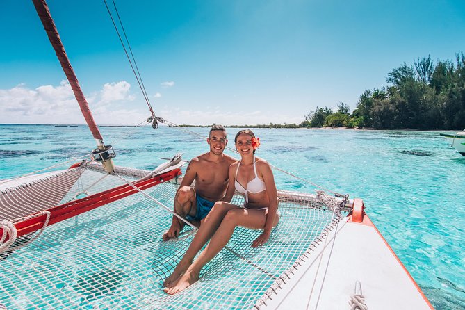 PRIVATE Half Day Tour : Moorea Snorkeling & Sailing on a Catamaran named Taboo - A private morning on Moorea’s lagoon