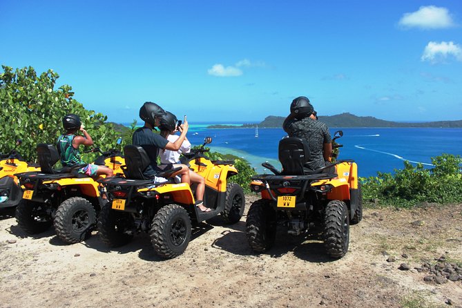 Private Island Tour by ATV / QUAD - The WWII cannons add substance to the route
