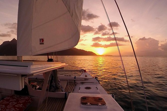 PRIVATE Sunset Cruise : Moorea Sailing on a Catamaran named Taboo - Captain Leo, photographs, and the personal touch