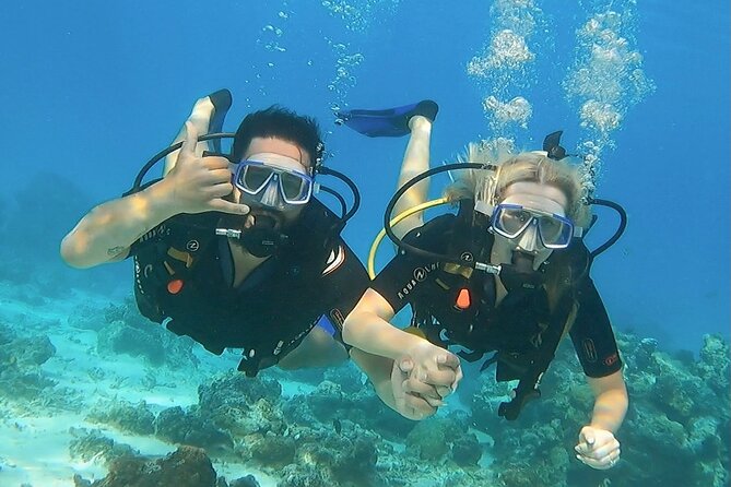 Romantic Dive for beginners in Bora Bora (2 people) with Video - Seeing tropical fish with a cameraman nearby