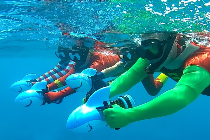 Sea Scooter Snorkel Tour - Lagoon Discovery : Wrecks, Coral Gardens and Tropical Fishies - The guide makes the difference