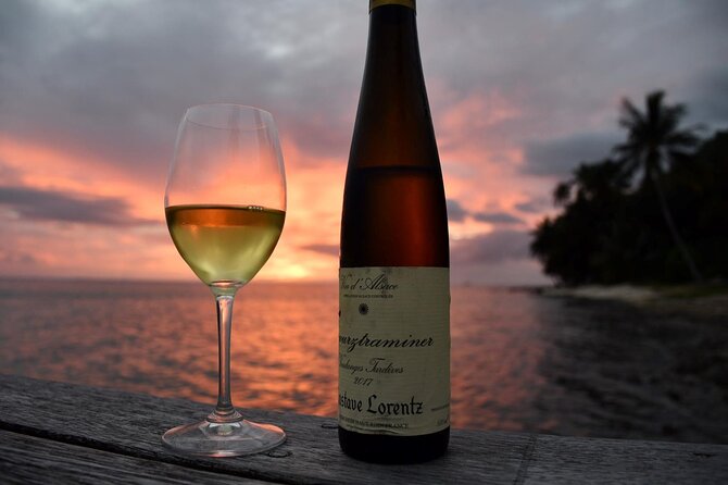 Shared - Introduction to wine - Bora Bora Wine Tastings - Goat cheese, tuna tartare, and truffles on the plate