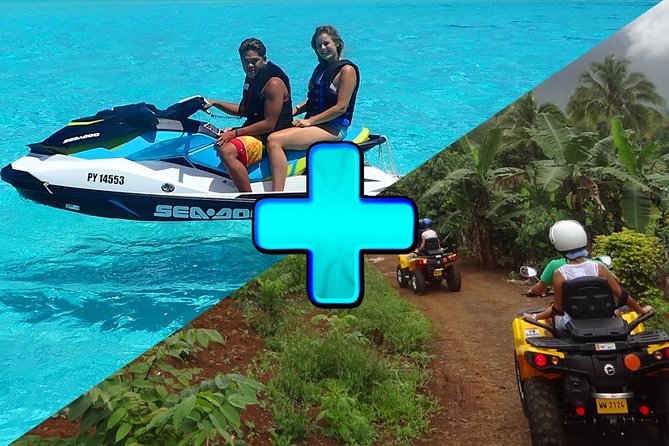 Small Combo 2h30 Quad + 1h Jetski - Pineapple fields at the agricultural school