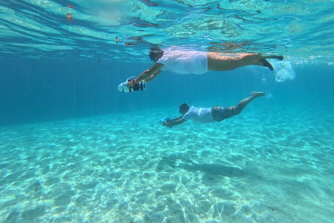 Snorkeling EN Underwater Scooter in Tahiti - Why the sea scooter changes the snorkeling experience