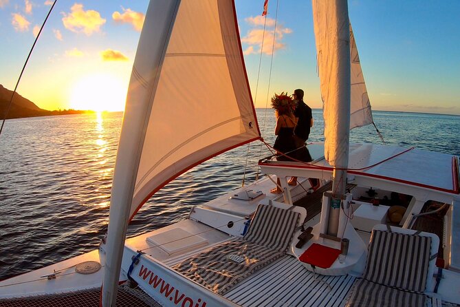 Sunset Cruise : Moorea Sailing on a Catamaran named Taboo - Why this sunset sail feels different from a standard boat ride