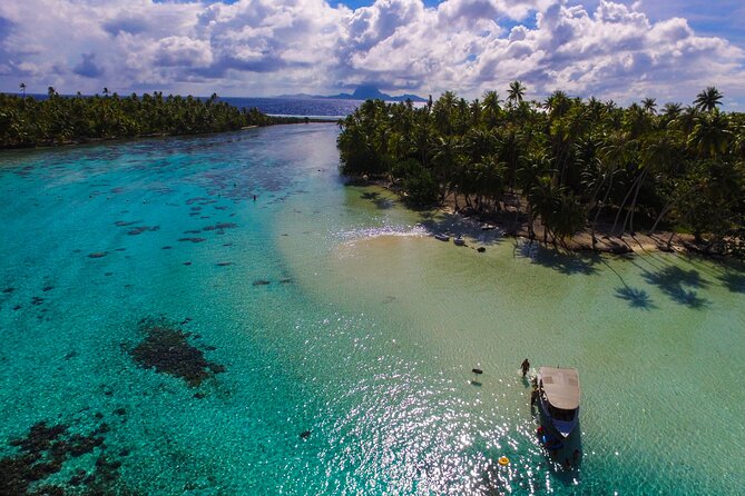 Tahaa Lagoon Tour -Departure Raiatea-Small groups (max 12 p) - Stop 4: Motu Atger and the included lunch