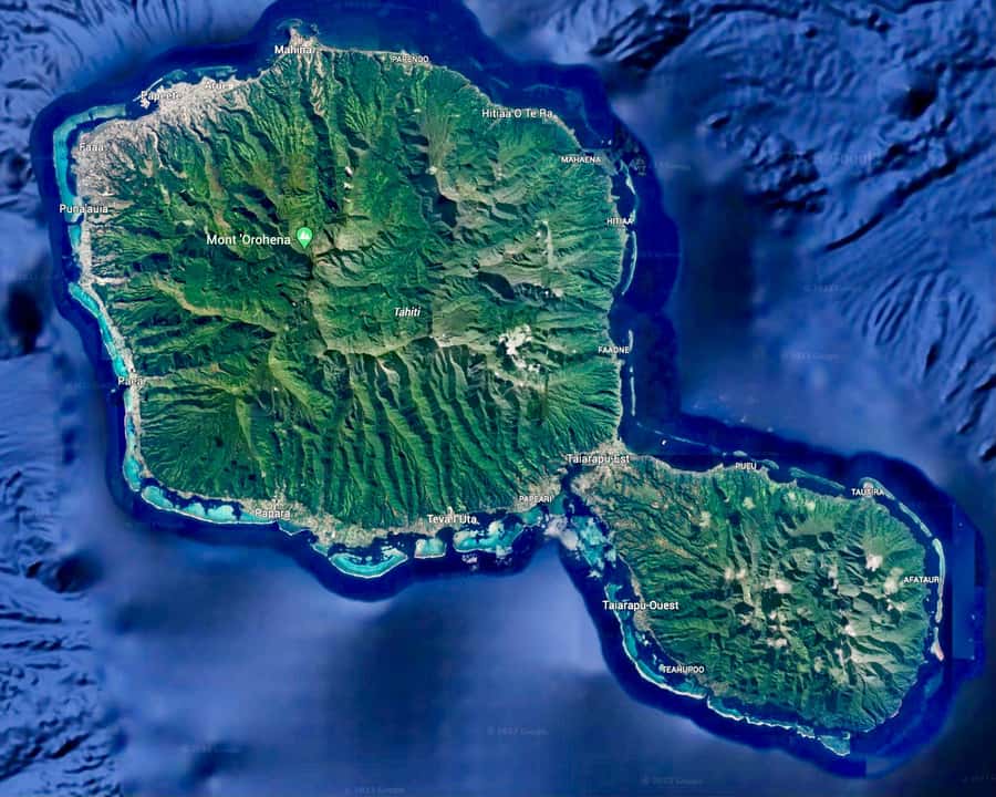 Tahiti: East or West coast tour (Half Day) - The west coast: beaches, caves, and surf country