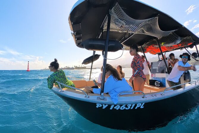 Tahiti Lagoon Snorkeling and Lunch Boat Tour (6 pax max) - Poisson cru on the water