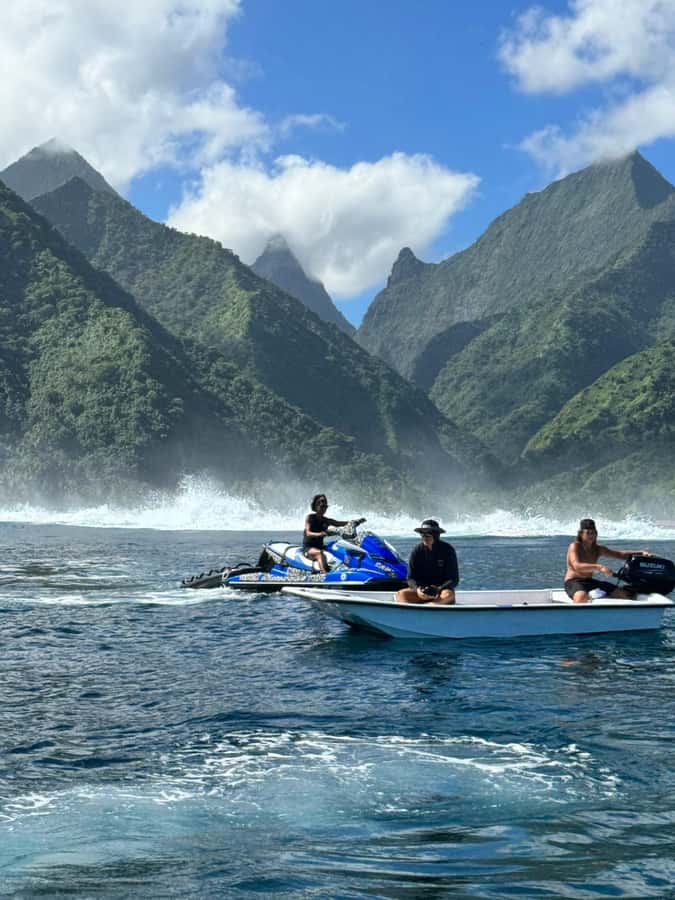 Tahiti: Unique Full Day West Coast, Combo Tour to Teahupoo - The optional 30-minute boat ride