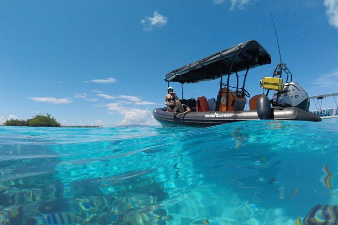 Tohora Bora Bora Snorkeling Lagoon Tours - Leaving Bora Bora’s shoreline for the first snorkeling site