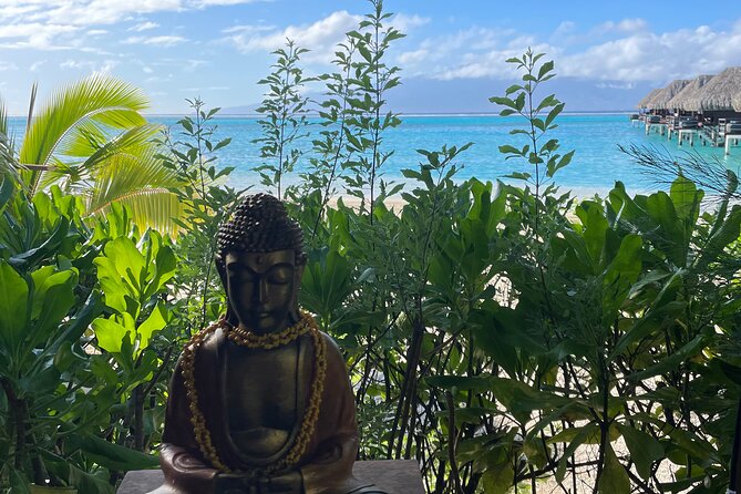 Yoga at sunrise at Sofitel Moorea, overlooking Tahiti - A sunrise view made for slow mornings