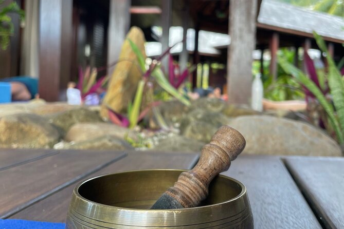 Yoga at sunrise at Sofitel Moorea, overlooking Tahiti - Planning around the 7:15 am meeting time